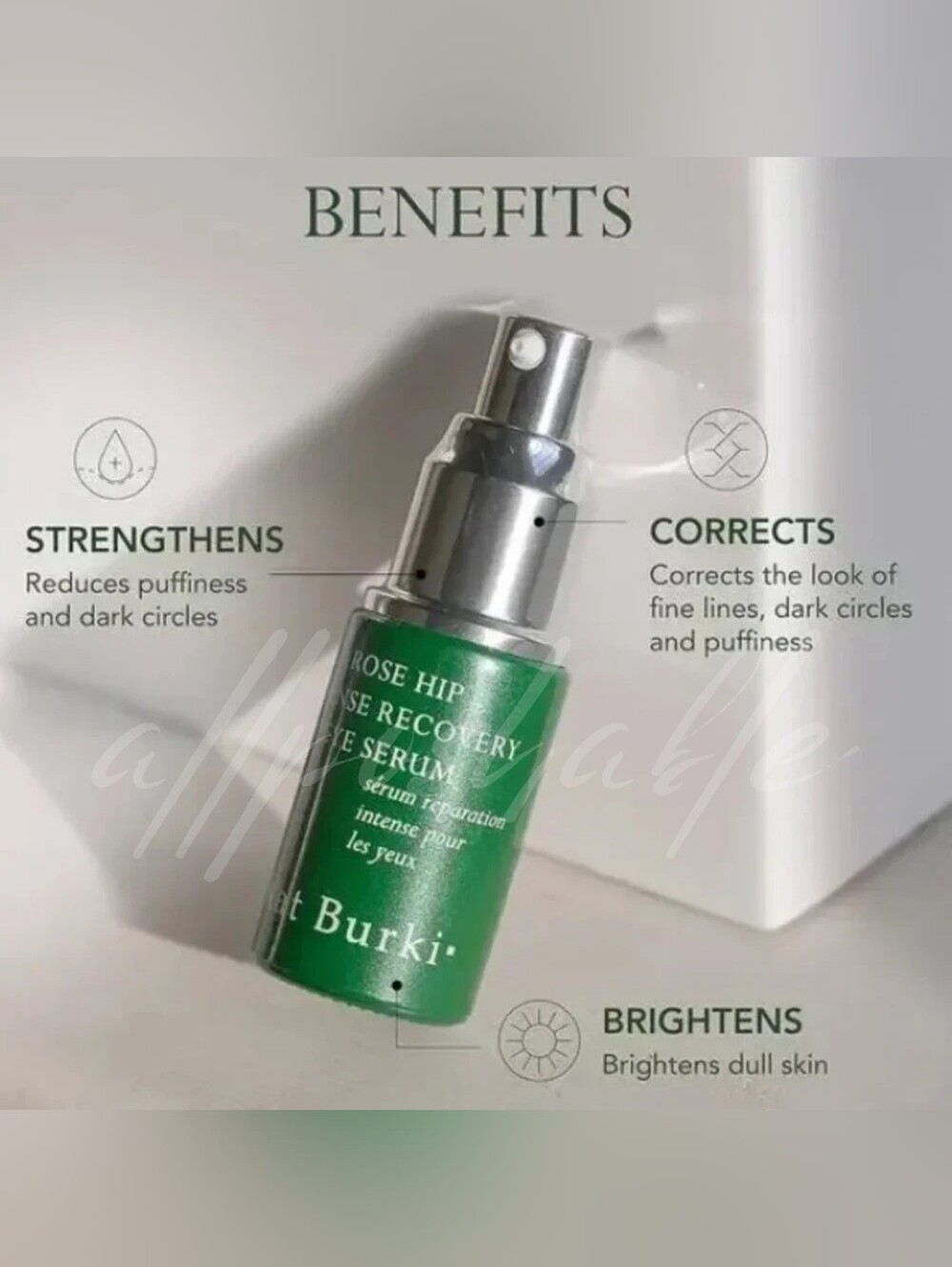Kat Burki Rose Hip Intense Recovery Eye Serum